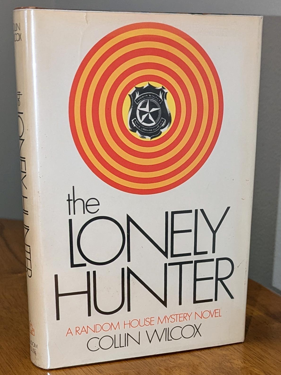 SIGNED Collin Wilcox, THE LONELY HUNTER. 1st ed./1st printing, 1969. Review Copy