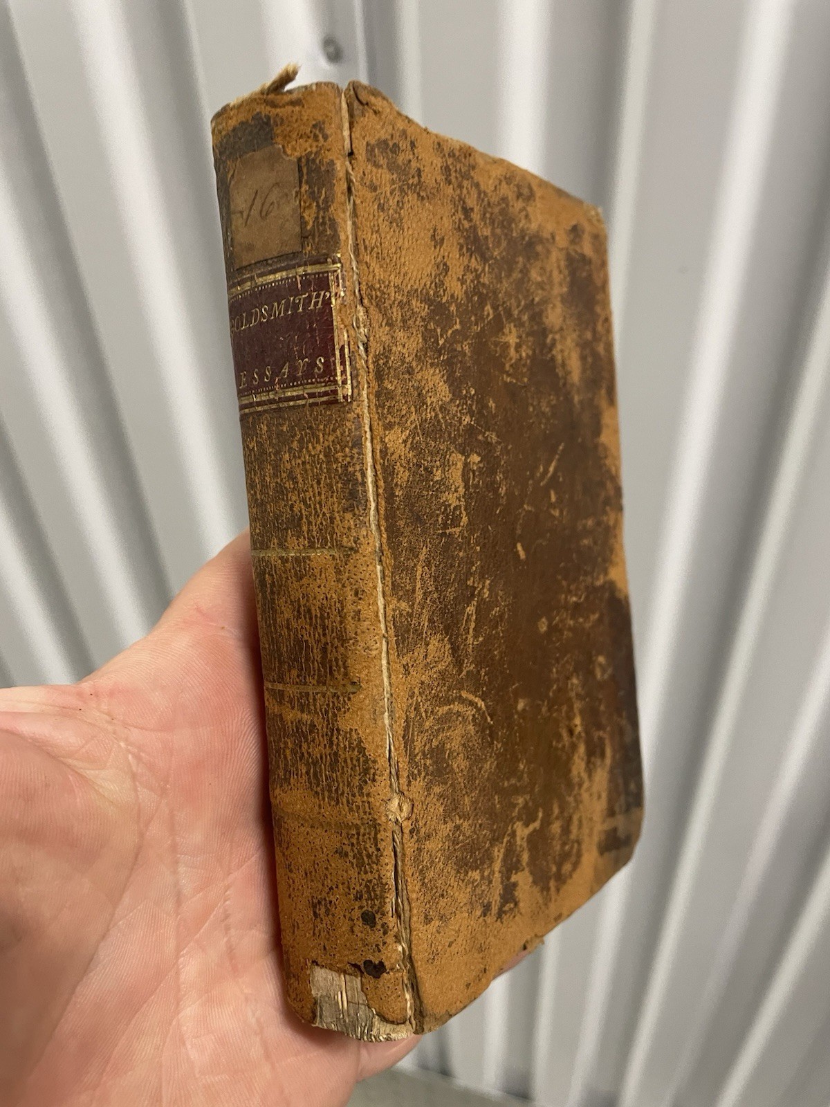 Poems Plays and Essays by Oliver Goldsmith M.B 1804 Antique Book