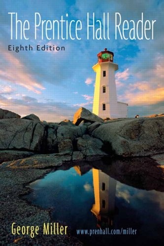 PRENTICE HALL READER, THE (8TH EDITION) By George E. Miller Excellent Condition