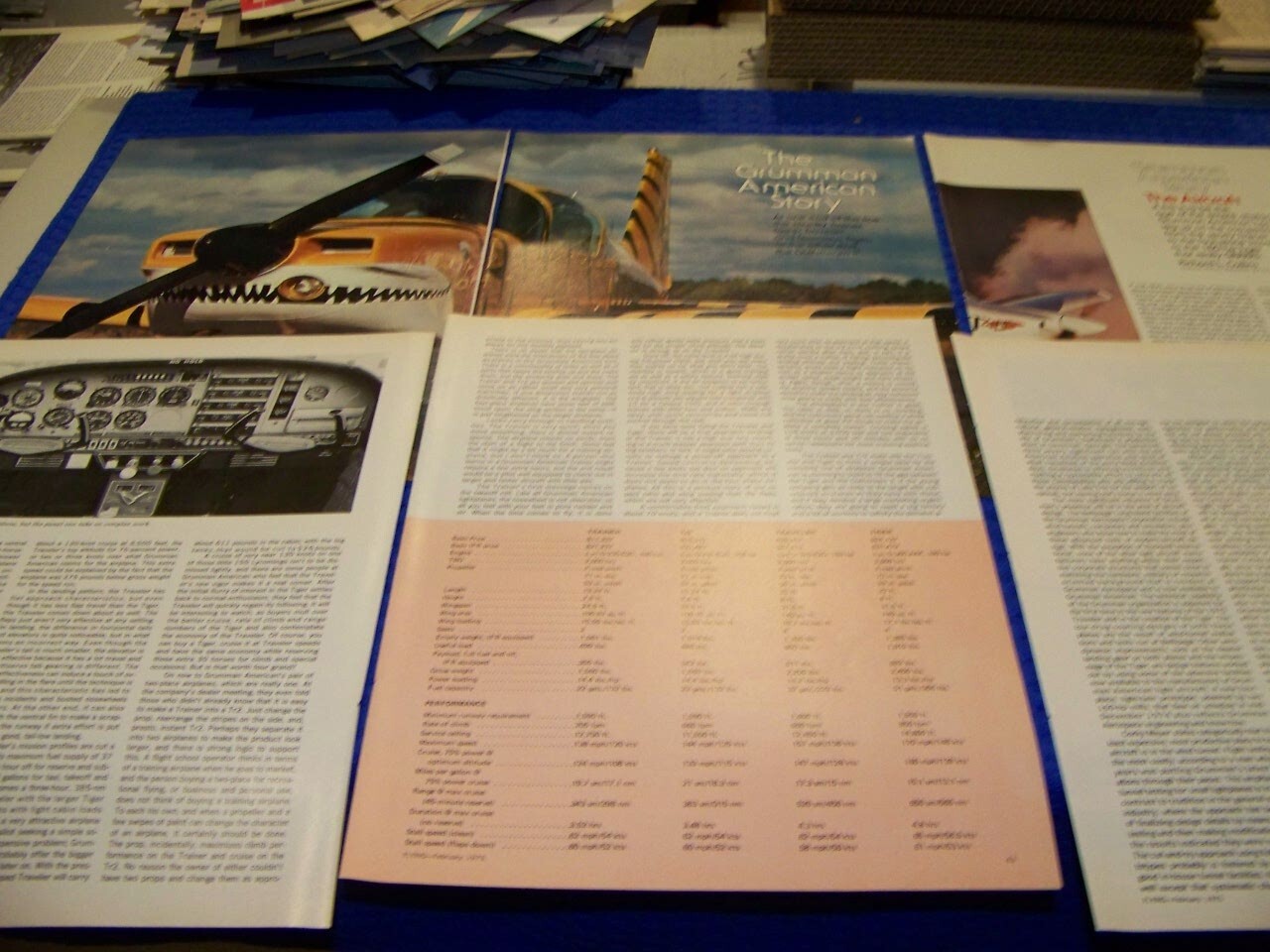 GRUMMAN AMERICAN HISTORY “THE STORY”..HISTORY/PHOTOS/SPECS…RARE! (992NN)