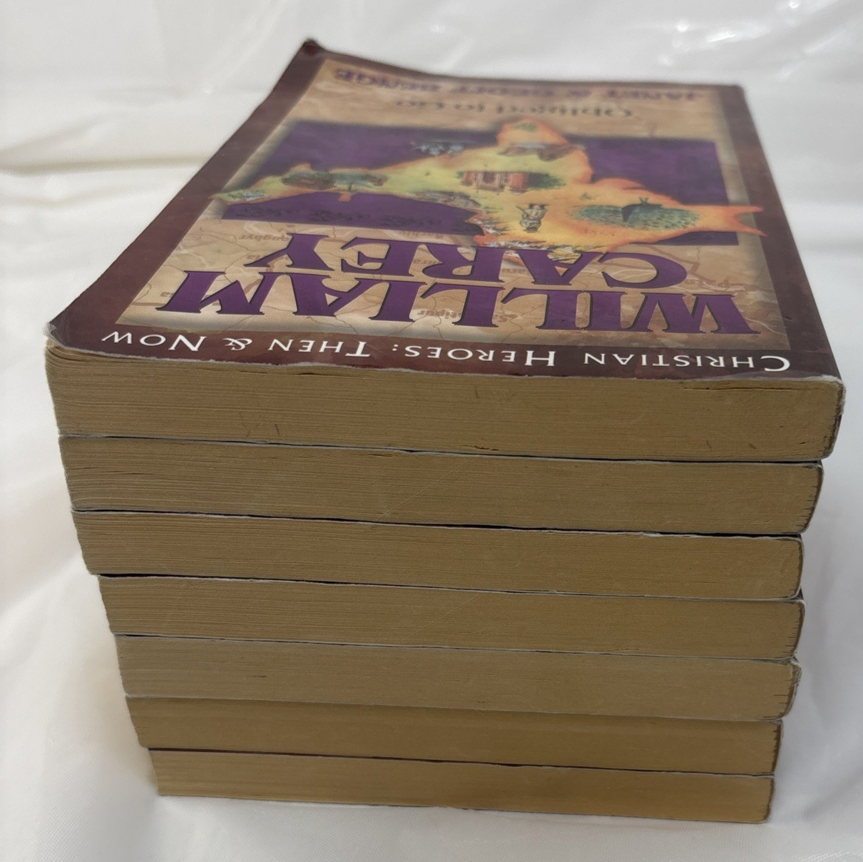 Christian Heroes: Then & Now, Lot of 7, by Janet & Geoff Benge