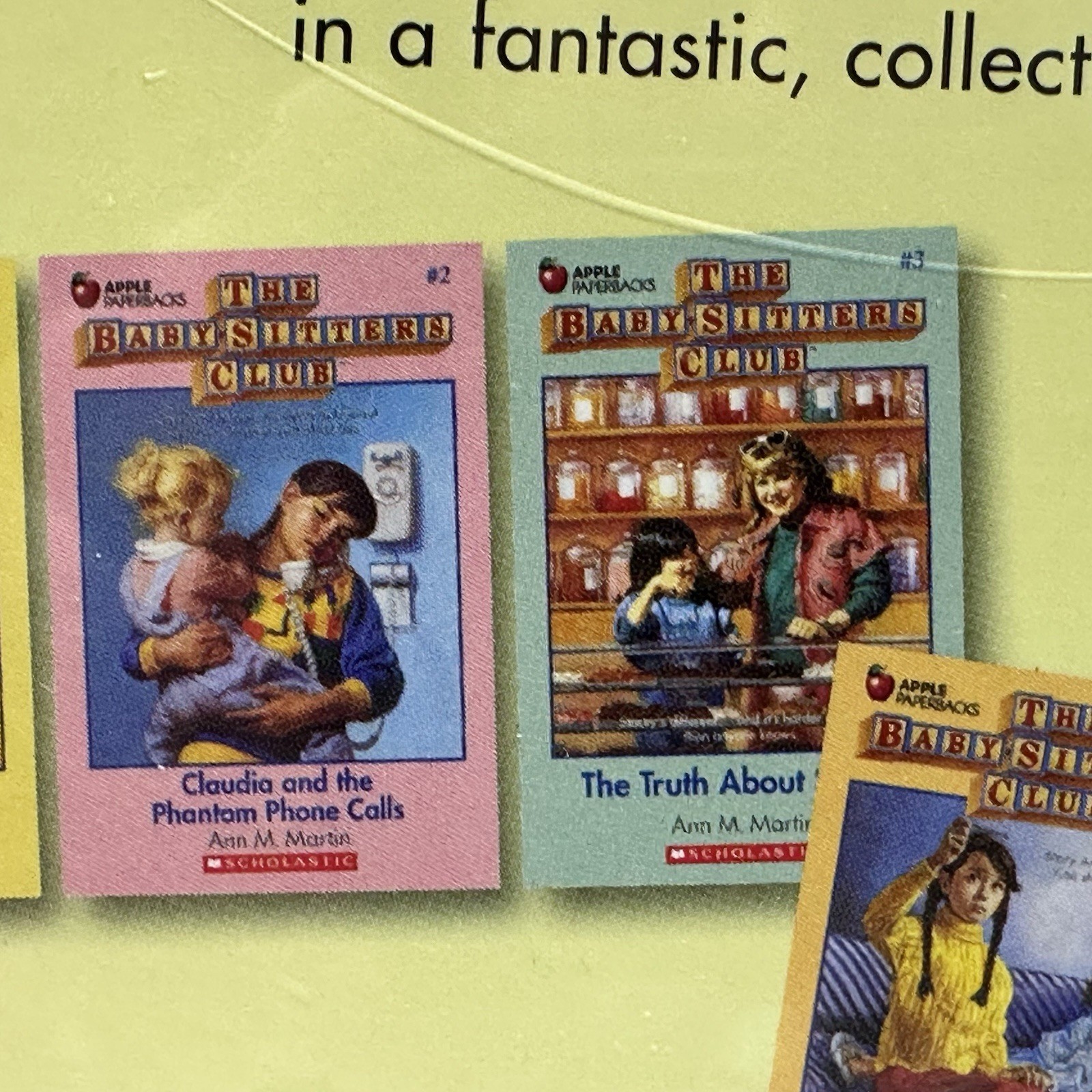 The Baby-Sitters Club Book Collection Retro Set by Ann M. Martin Tin Case NEW!