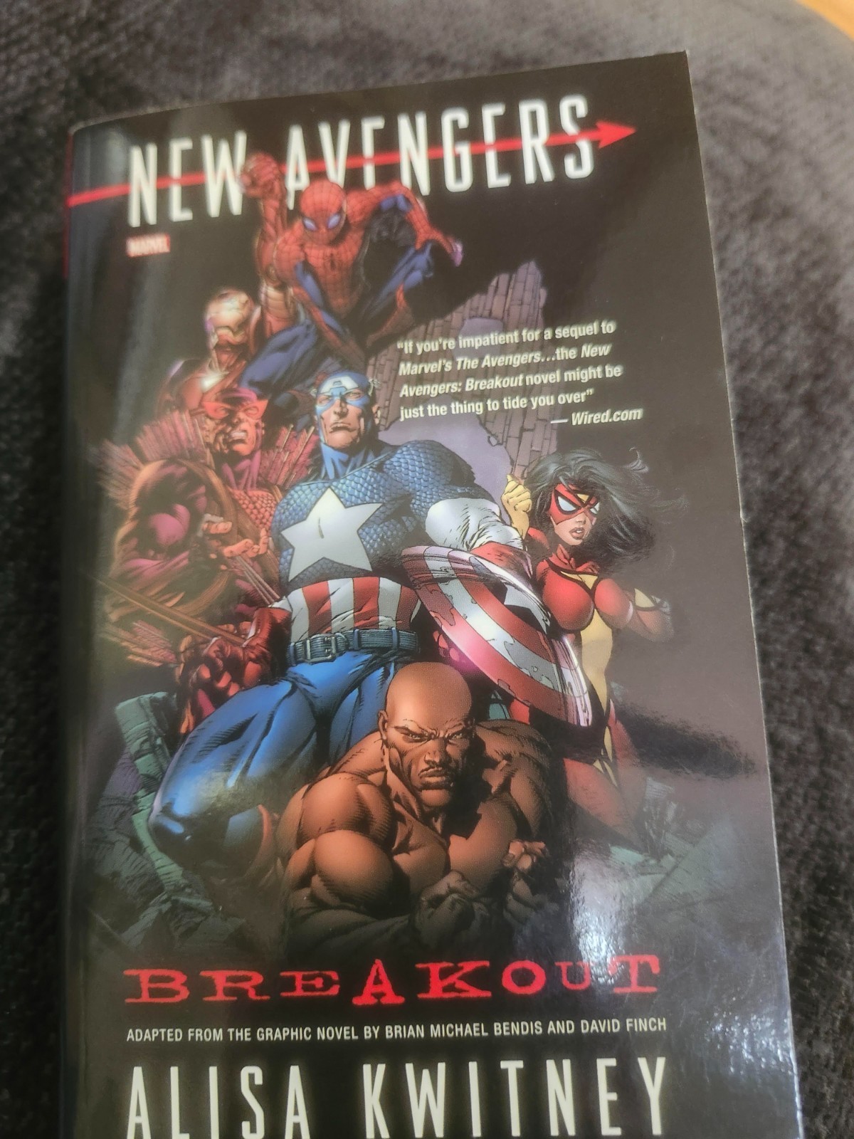 New Avengers Breakout Alisa Kwitney Marvel Prose Novel Spider-Man Black Widow