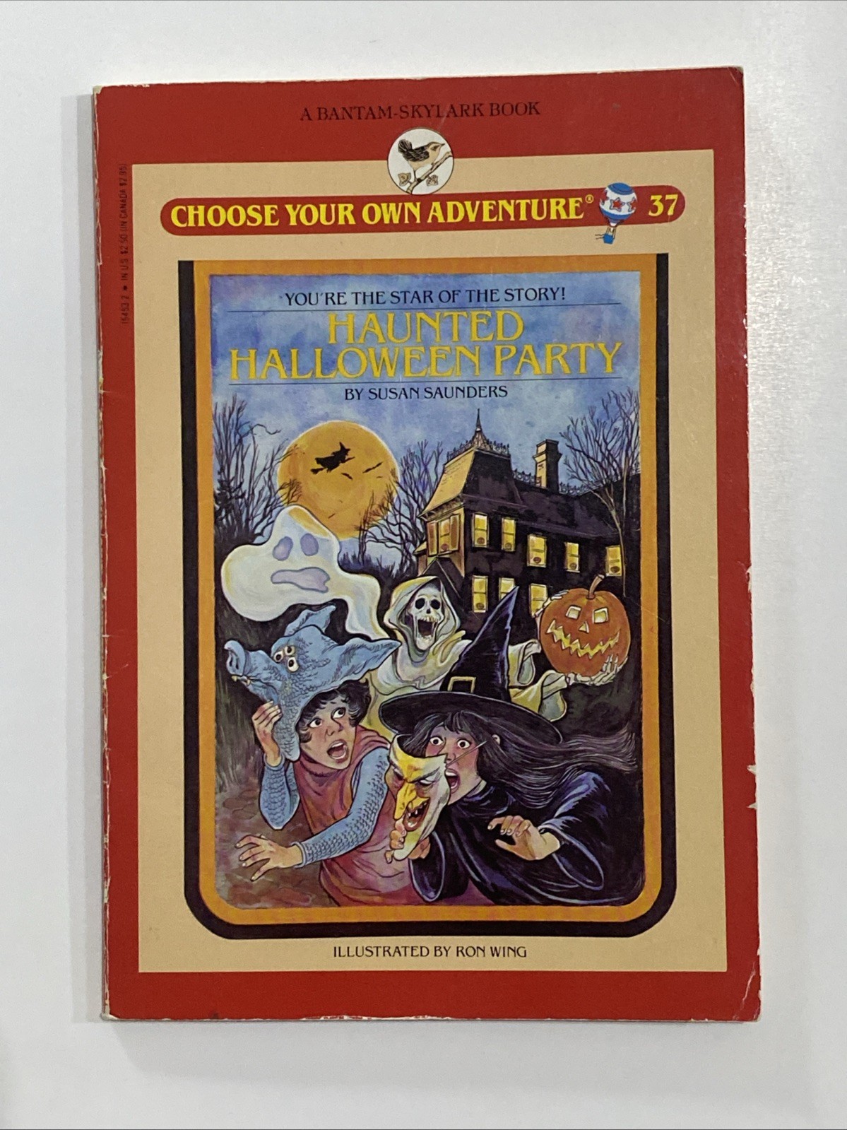 HAUNTED HALLOWEEN PARTY CHOOSE YOUR OWN ADVENTURE #37 By Susan Saunders