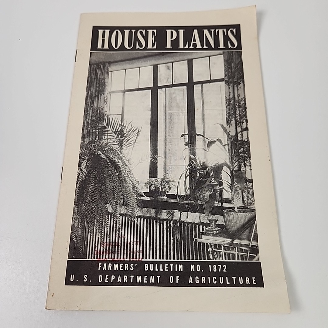 House Plants Farmers’ Bulletin No. 1872 US Department of Agriculture