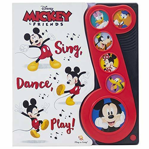 Disney Mickey & Friends – Sing, Dance, Play! Music Sound Book – PI Kids – GOOD