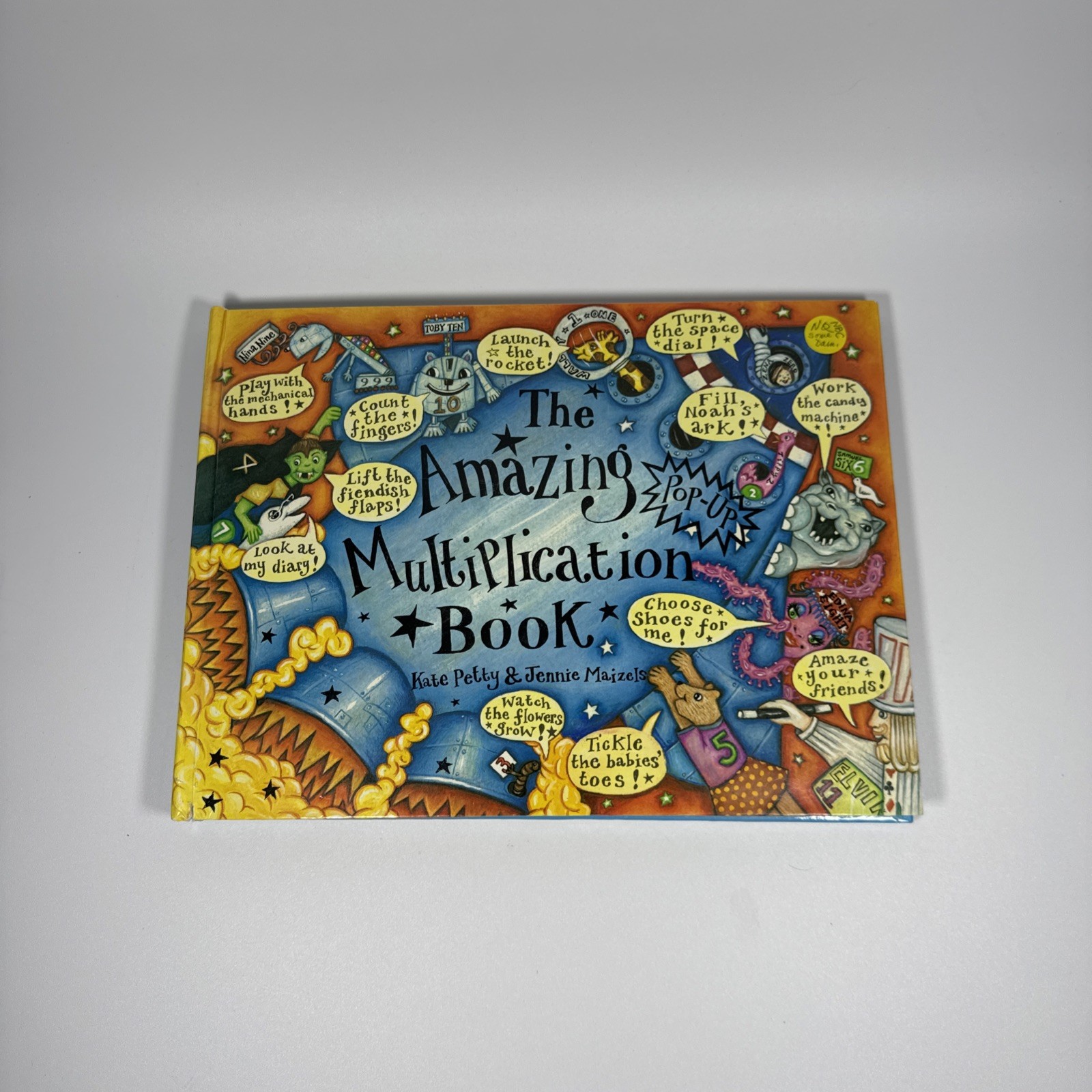 Amazing Pop-Up Multiplication Book by Kate Petty 1998, Novelty Book