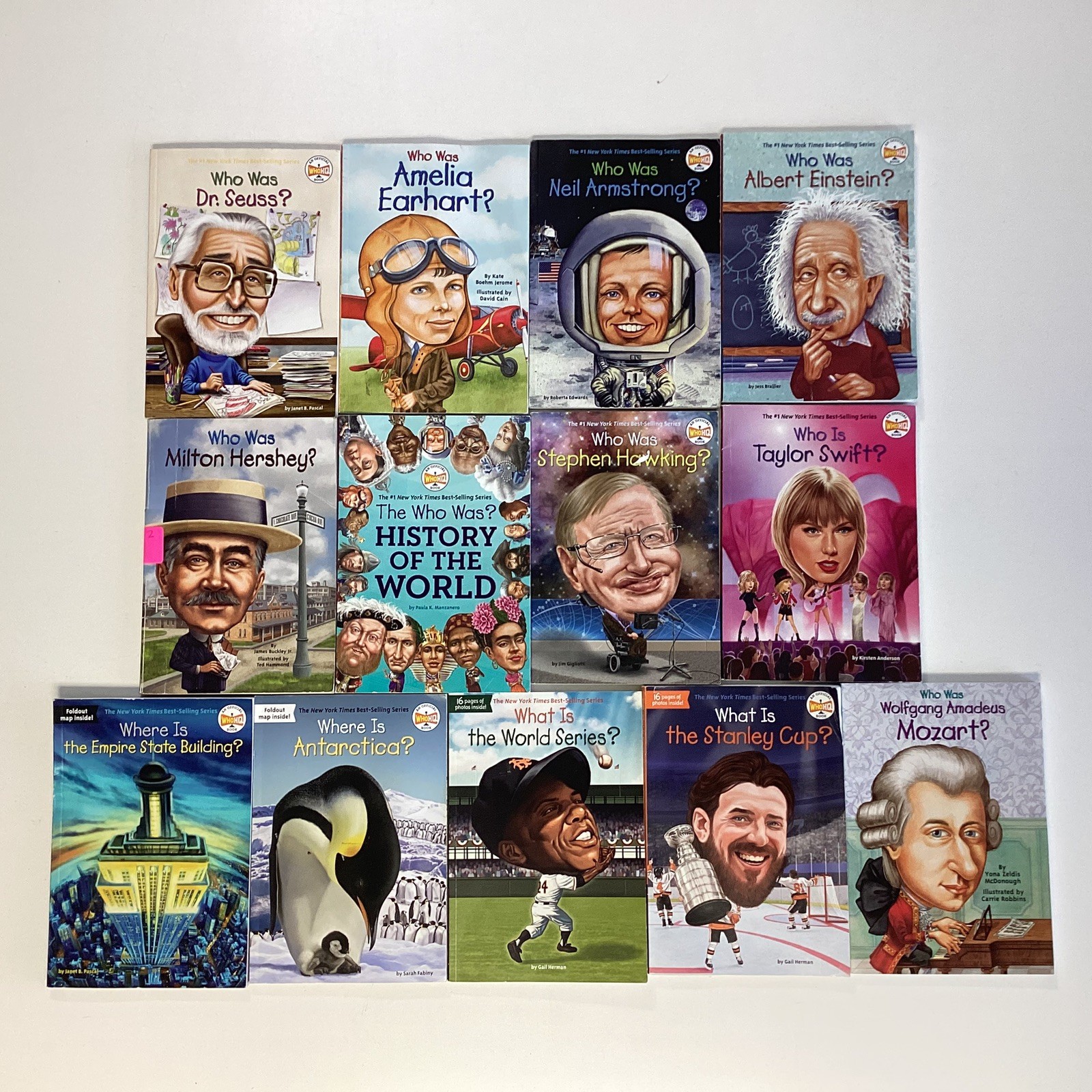 WhoHQ Who/What/Where Series Chapter Book Lot of 13 Books