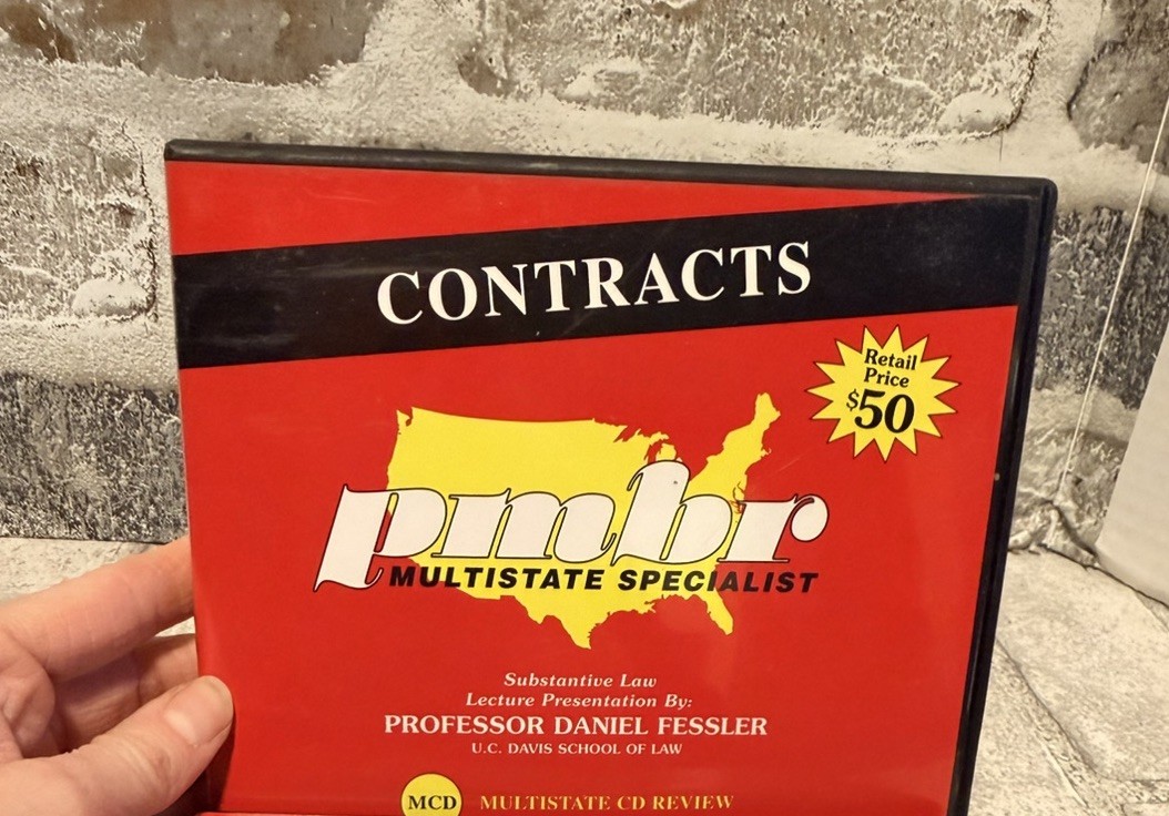 KAPLAN PMBR Bar Review CONTRACTS Audio Lecture Series CD’s