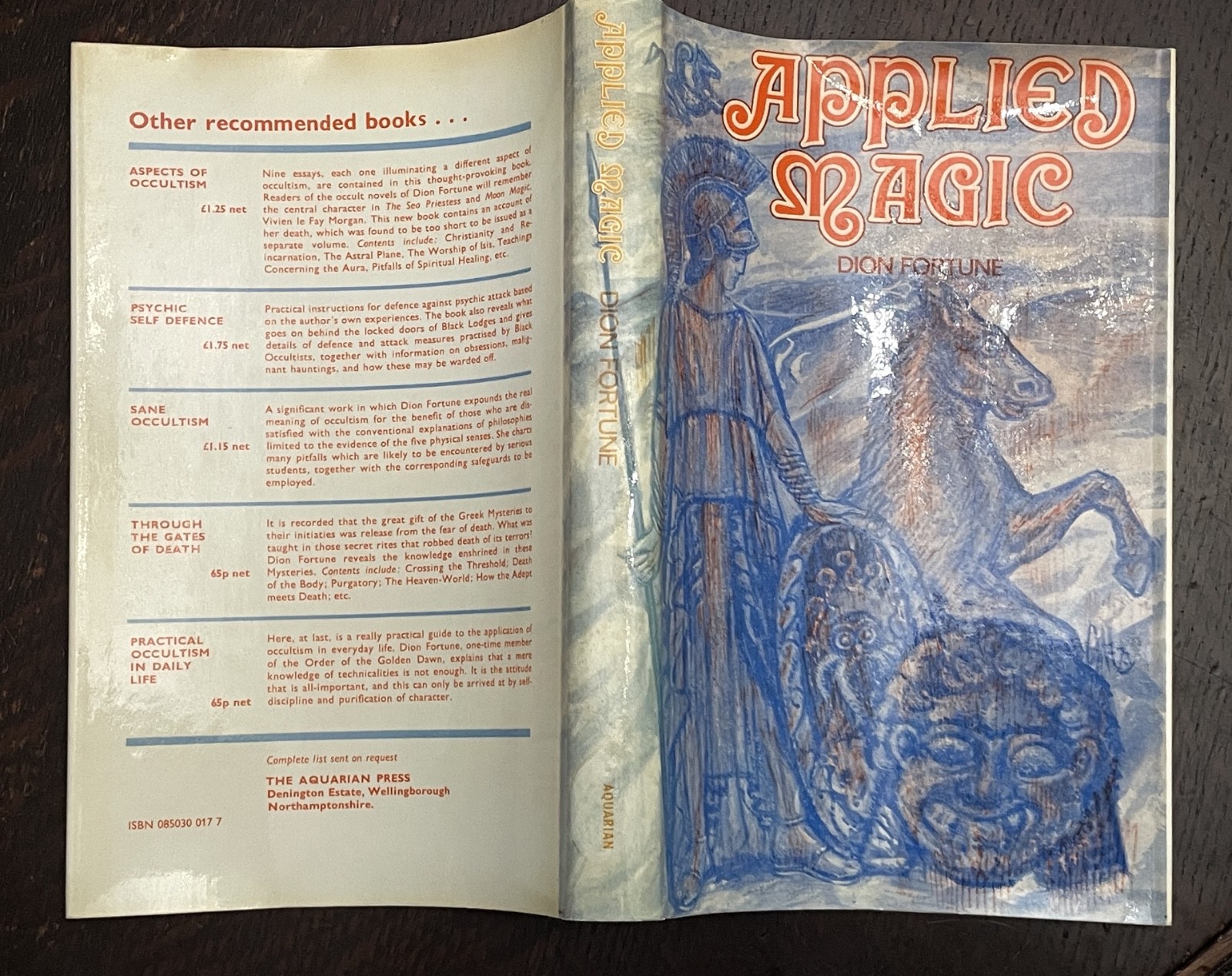 APPLIED MAGIC – Dion Fortune, 1973 – MYSTICISM, RITUALS, MAGICK, OCCULT