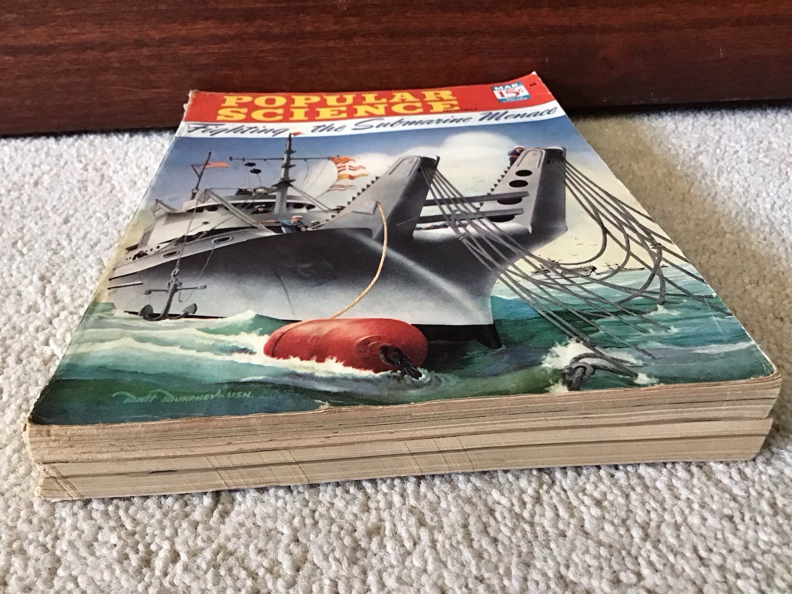 Lot of 2 POPULAR SCIENCE Monthly Magazines March 1942 and February 1946