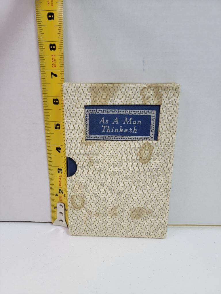 As A Man Thinketh James Allen Vintage Collins Greetings Books Hardcover Slipcase