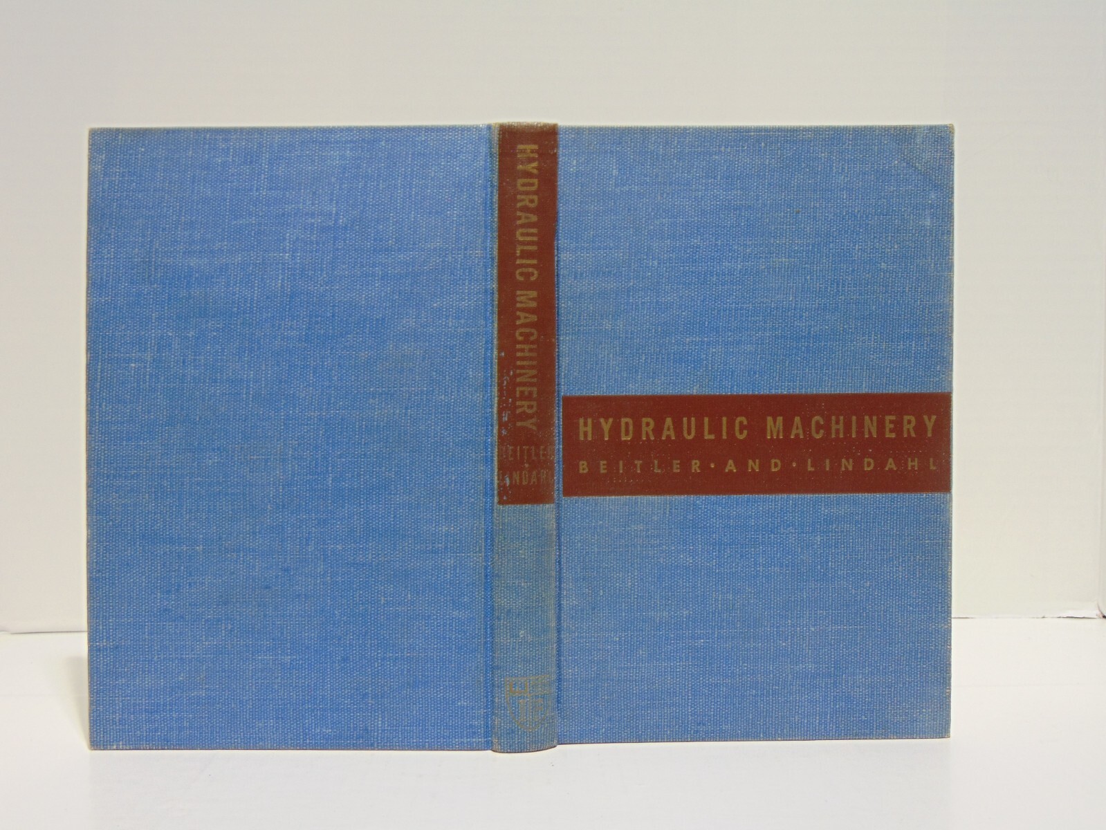 Hydraulic Machinery by Samuel Beitler And Eric Lindahl (1947, Hardcover)