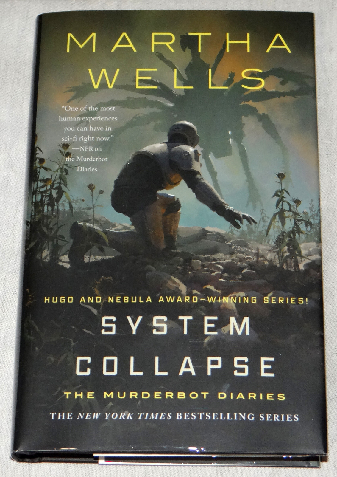 Martha Wells SIGNED DATED System Collapse Murderbot Diaries 7 Hardcover 1st Ed