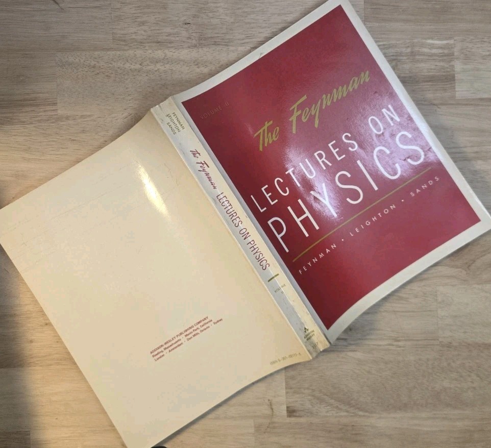The Feynman Lectures on Physics Complete 3 Volume Set Lot Richard Feynman PB