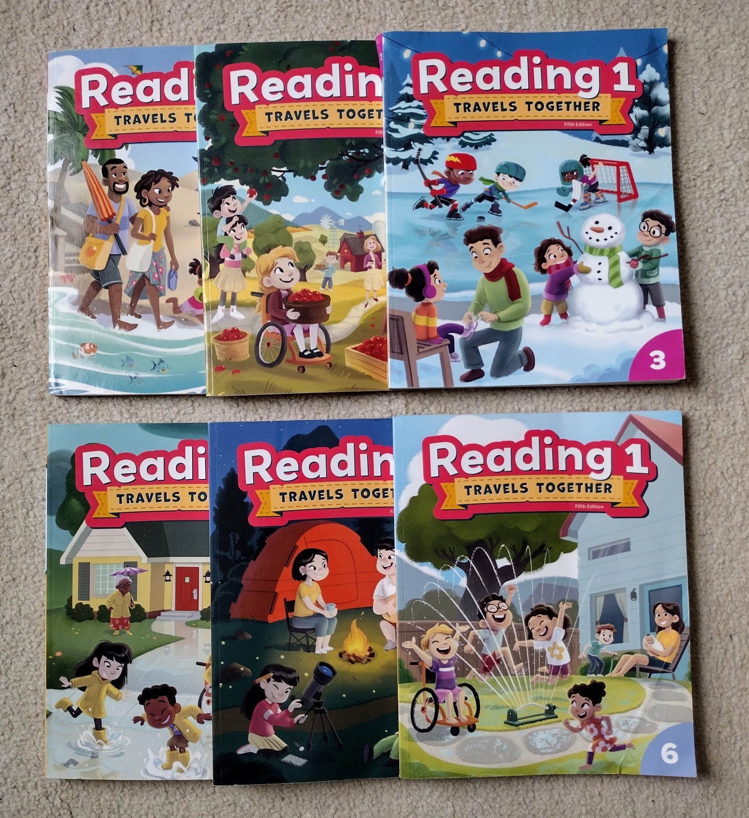 BJU Reading 1 Readers 1-6 (5th Edition)
