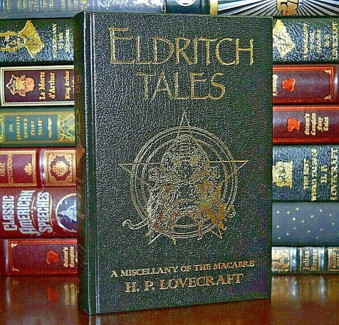 Miscellany Macabre Eldritch Tales Lovecraft New Deluxe Leather Bound Hardcover