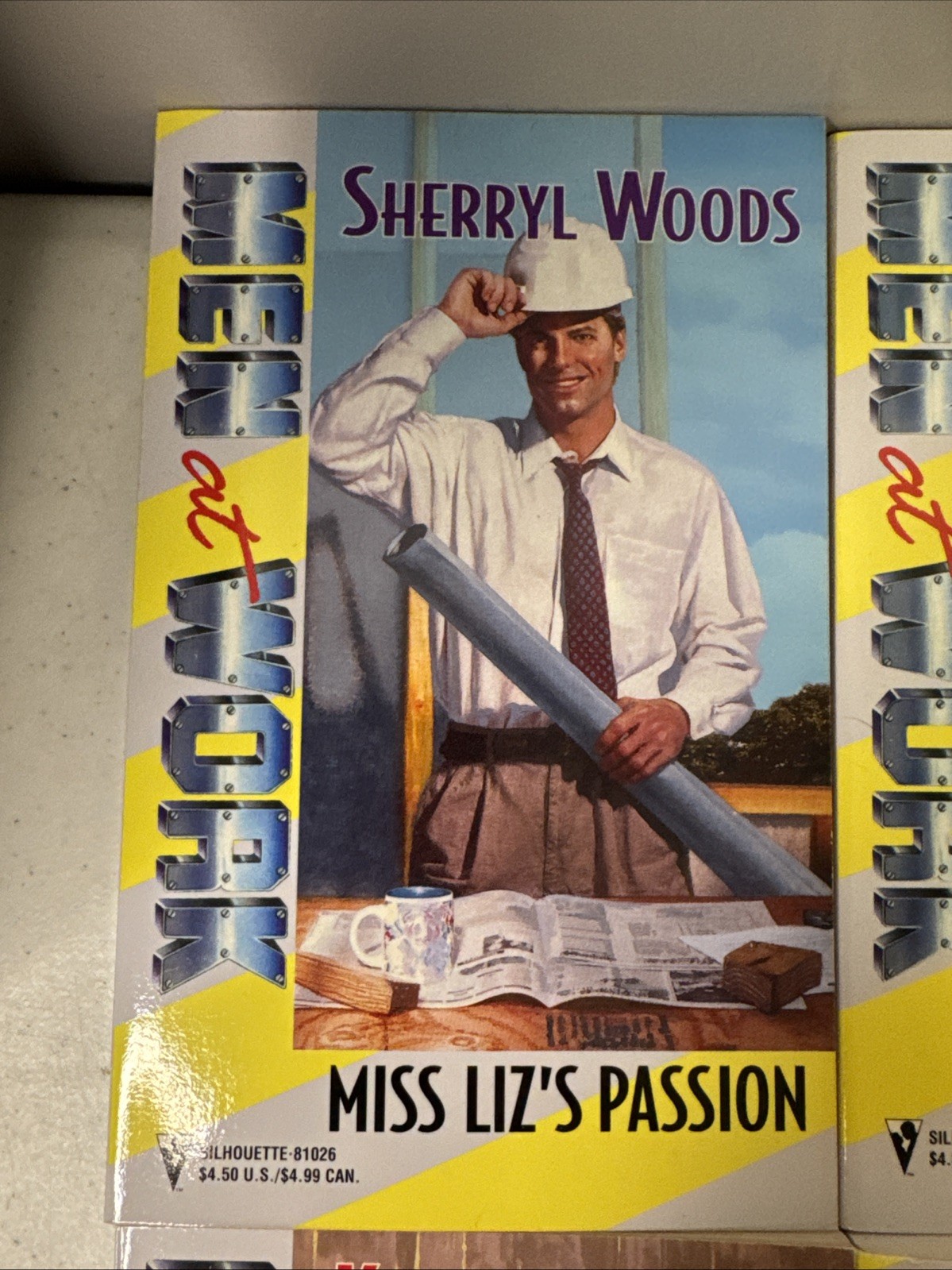 Men At work Series Paperback Romance Lot Of 6