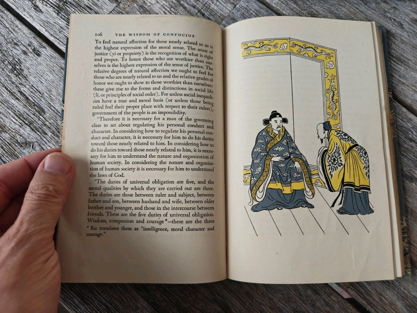 80-Year-Old FIRST ILLUSTRATED Modern Library SLIPCASE Wisdom of Confucius