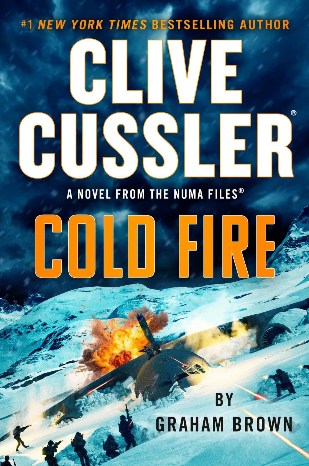“Cold Fire” – By Clive Cussler 2026 – BRAND NEW FIRST EDITION *MINT*