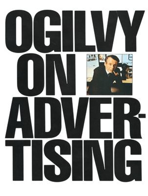 Ogilvy on Advertising Paperback David Ogilvy