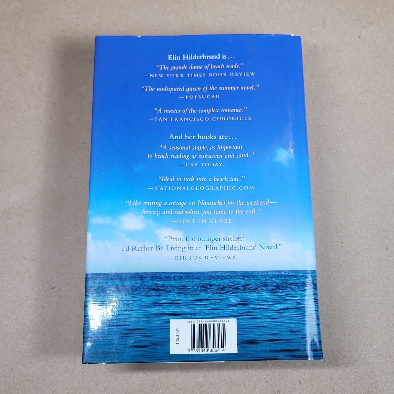 LARGE PRINT 28 Summers by Elin Hilderbrand Hardcover