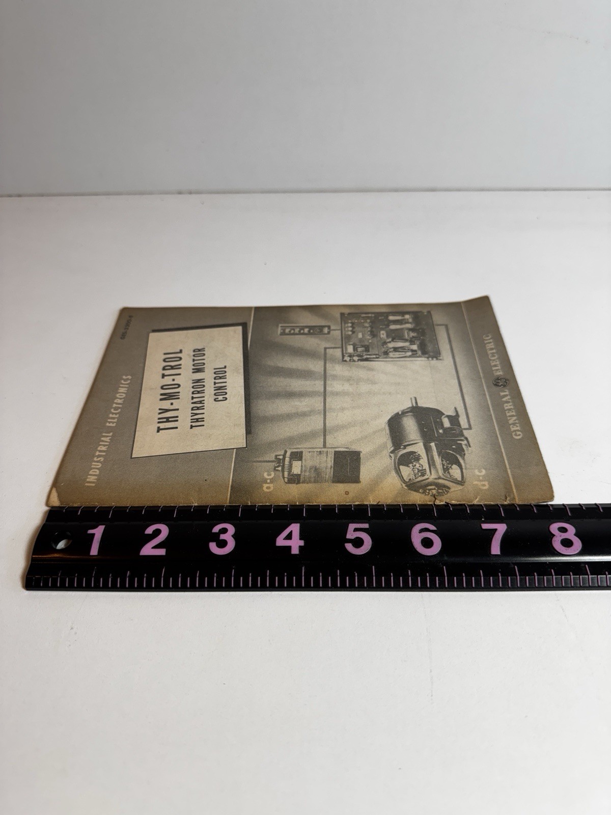 General Electric Industrial Electronics Thy-Mo-Trol Thyratron Motor Control 1946