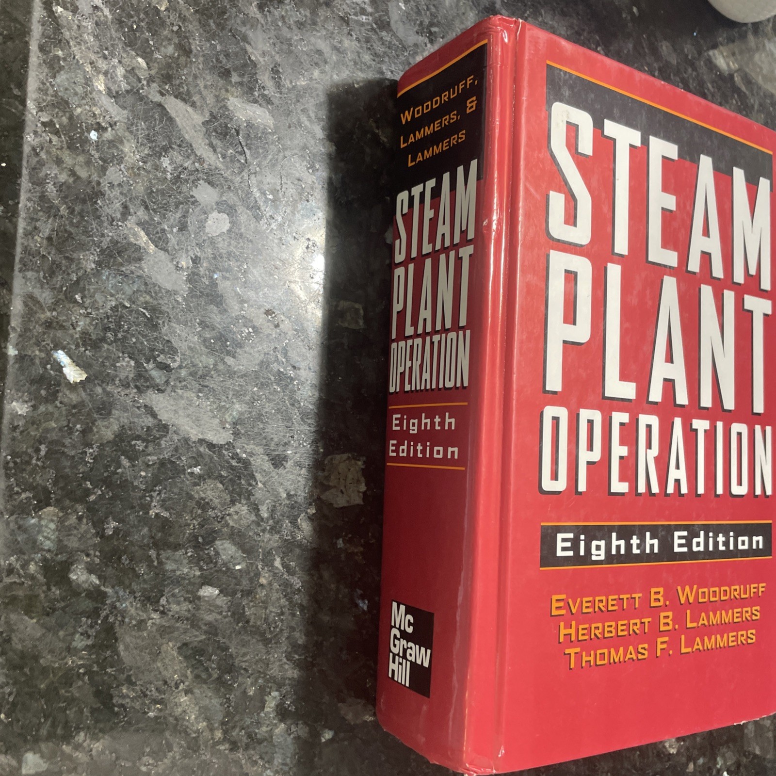 Steam Plant Operation Eighth Edition by Herbert B. Lammers, Everett B. Woodruff