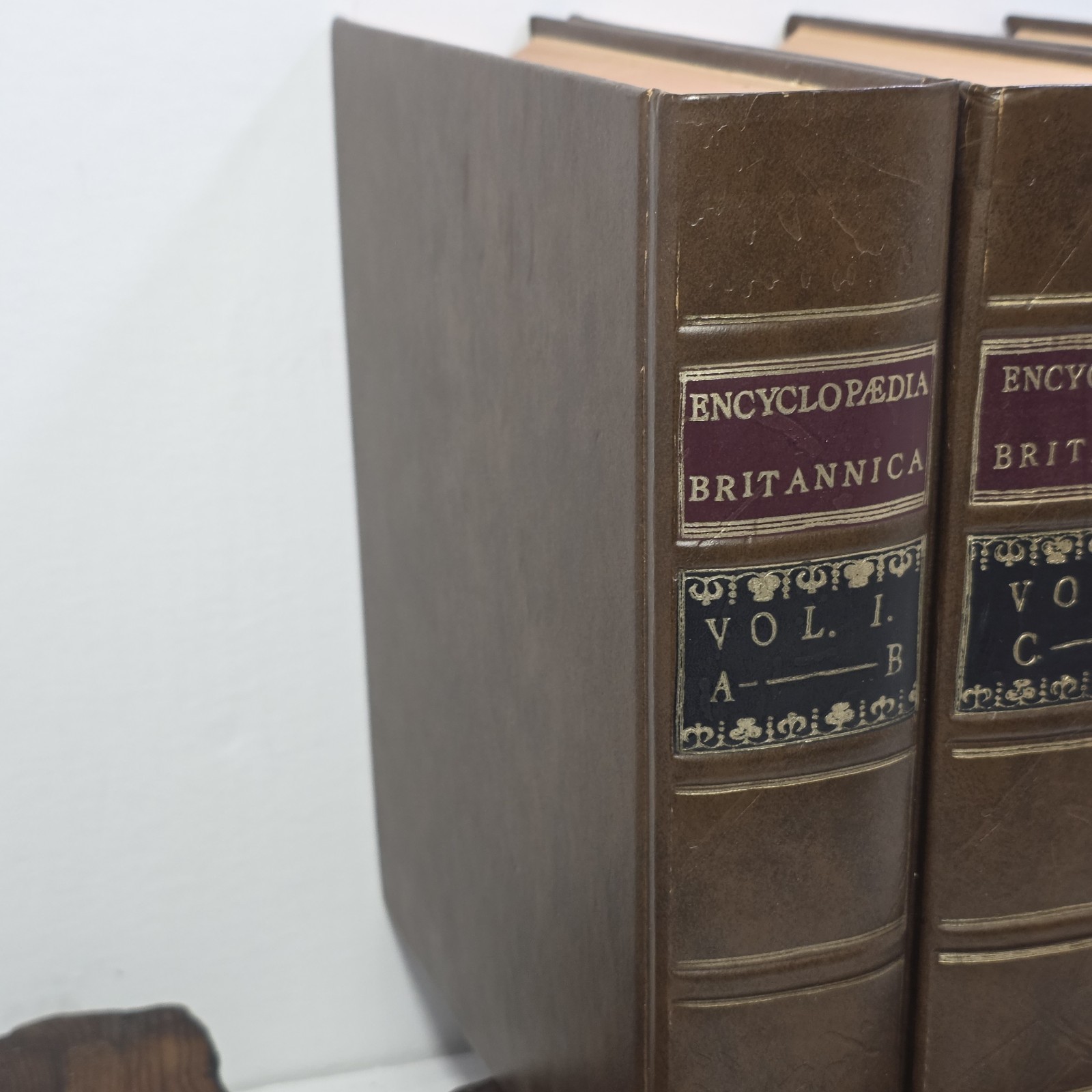 Encyclopaedia Britannica 1771 First Edition Facsimile 3 Vol Set Hardcover