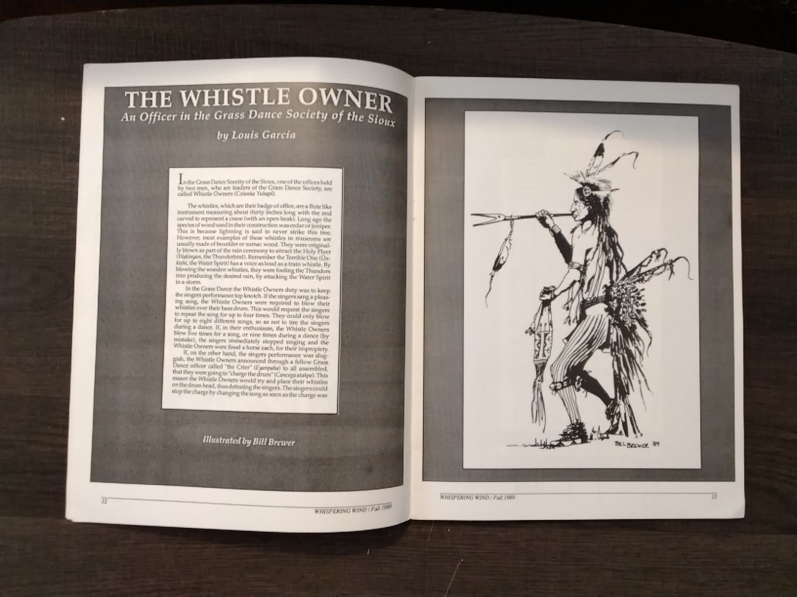 Whispering Wind Magazine Spring-Winter 1989 Volume 22 No. 1-2 No. 4-6