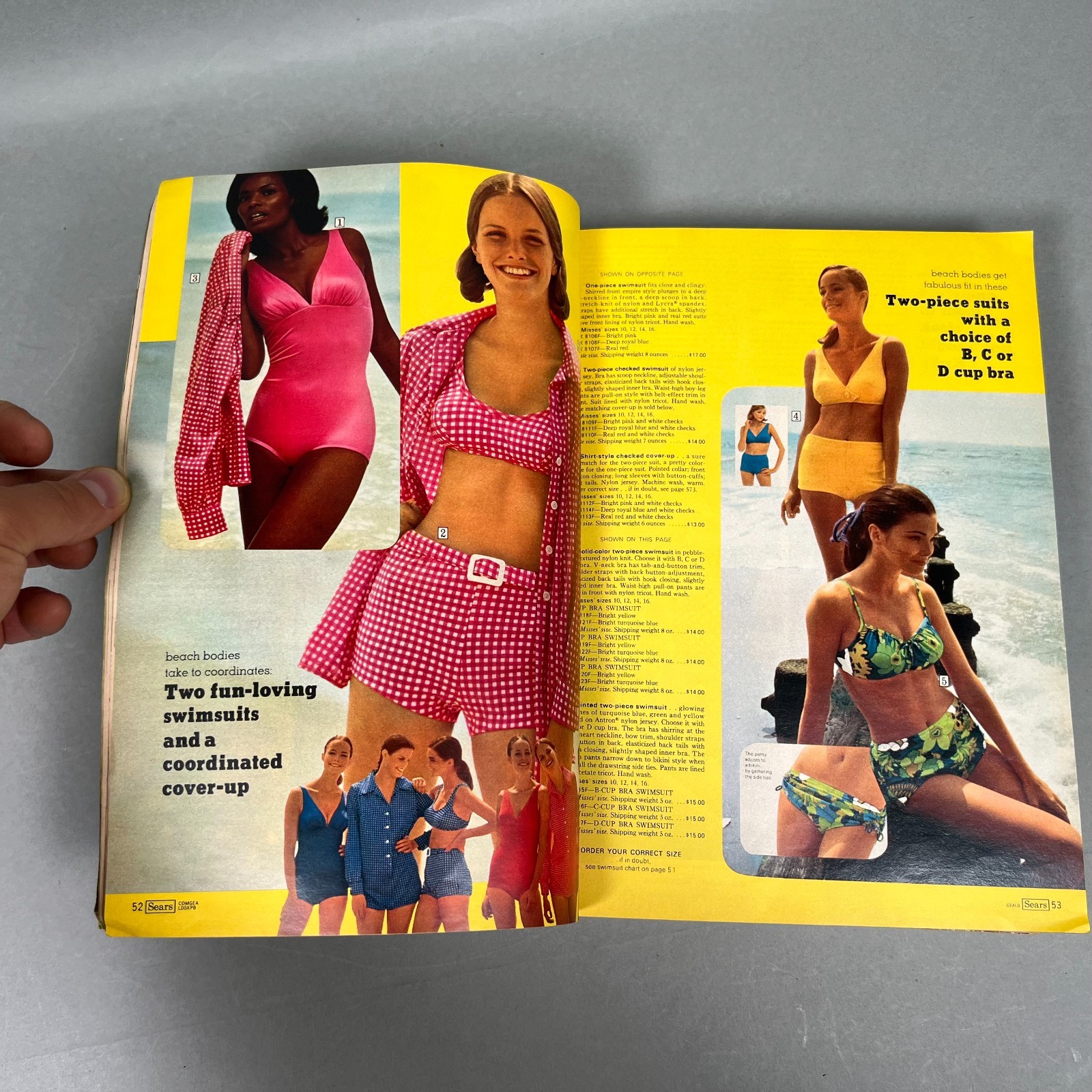 1974 Sears Spring Through Summer Catalog 1974 Vintage Look Book Homegoods
