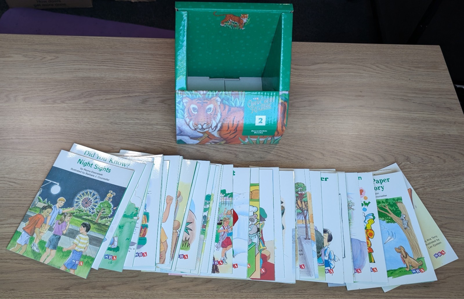 SRA Open Court Reading Decodable Books Level 2 Box Set Homeschooling 2nd Grade
