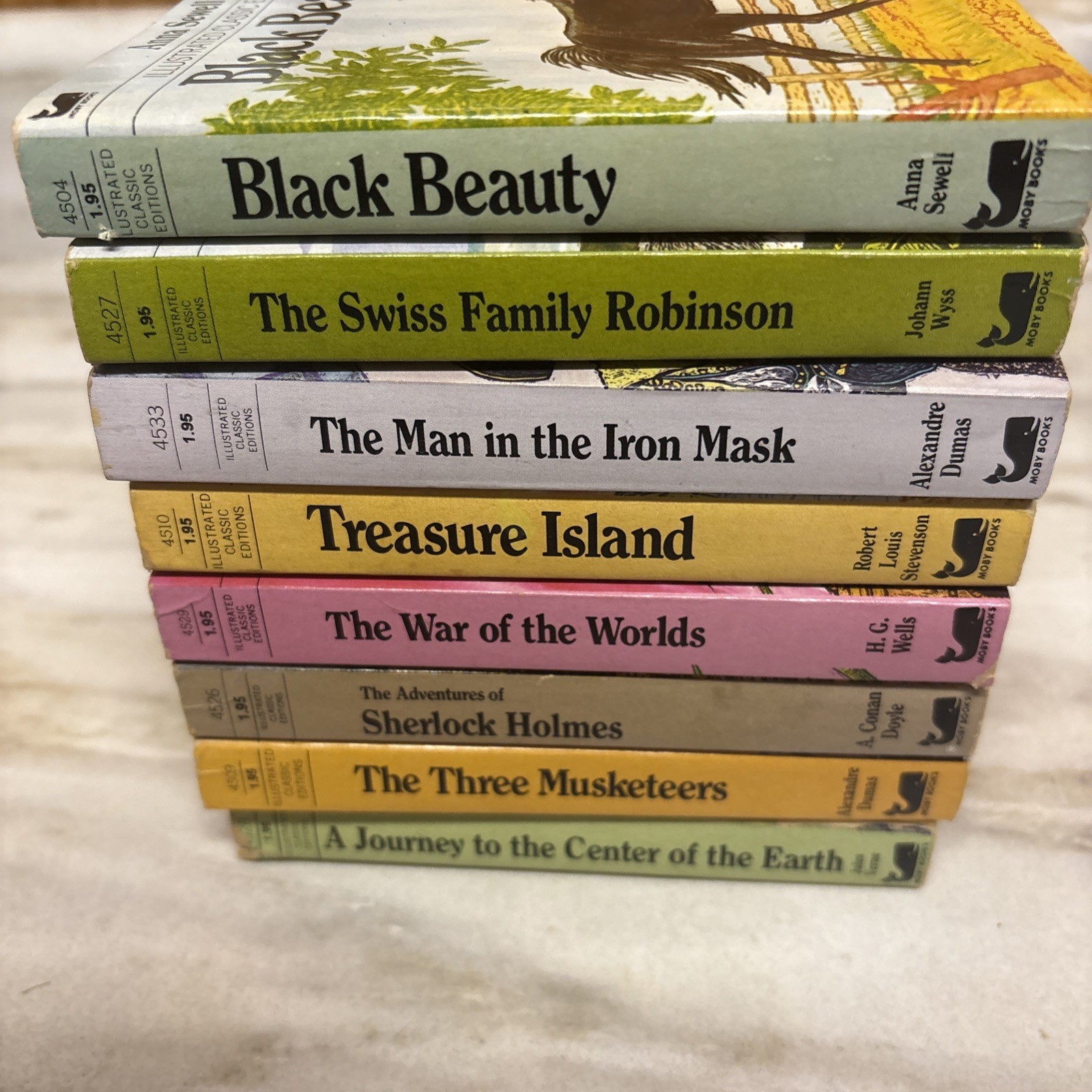 Money Illustrated Classic Edition Mini Book Lot Of 8 Softcover