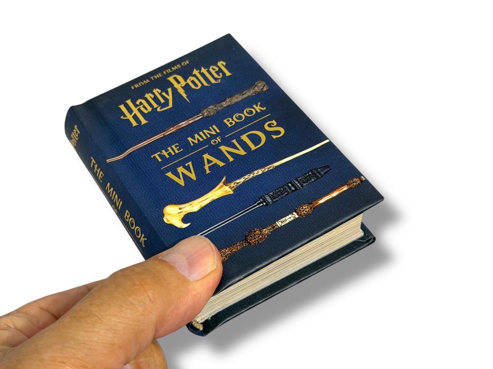 From the Films of Harry Potter The Mini Book of Wands Hardcover 304 pages color