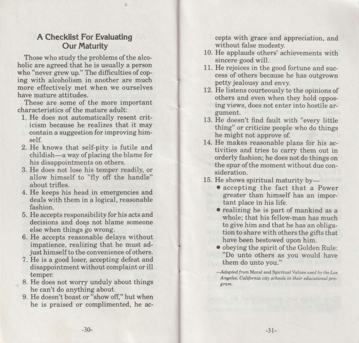 Alcoholism, The Family Disease from AFG, Al-Anon, P-4, 1983, 48 pages