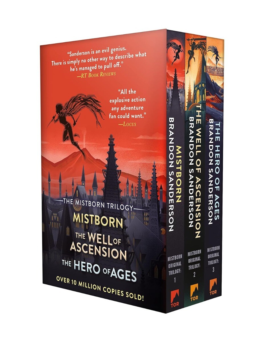 Mistborn Trilogy TPB Boxed Set: Mistborn, The Well of Ascension, The Hero of …