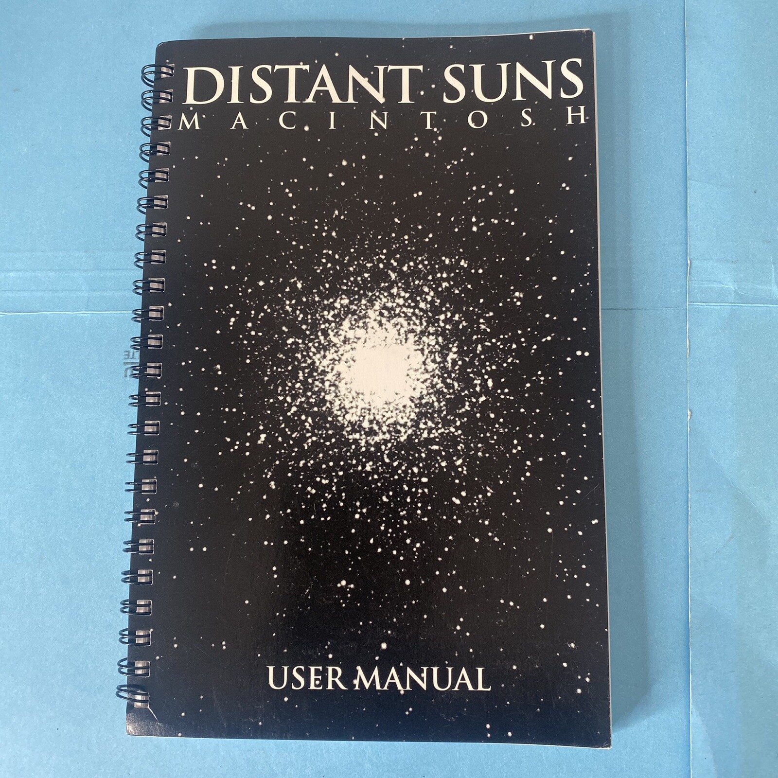 Distant Suns For Macintosh User Manual 1992 Mike Smithwick Apple Vtg Book