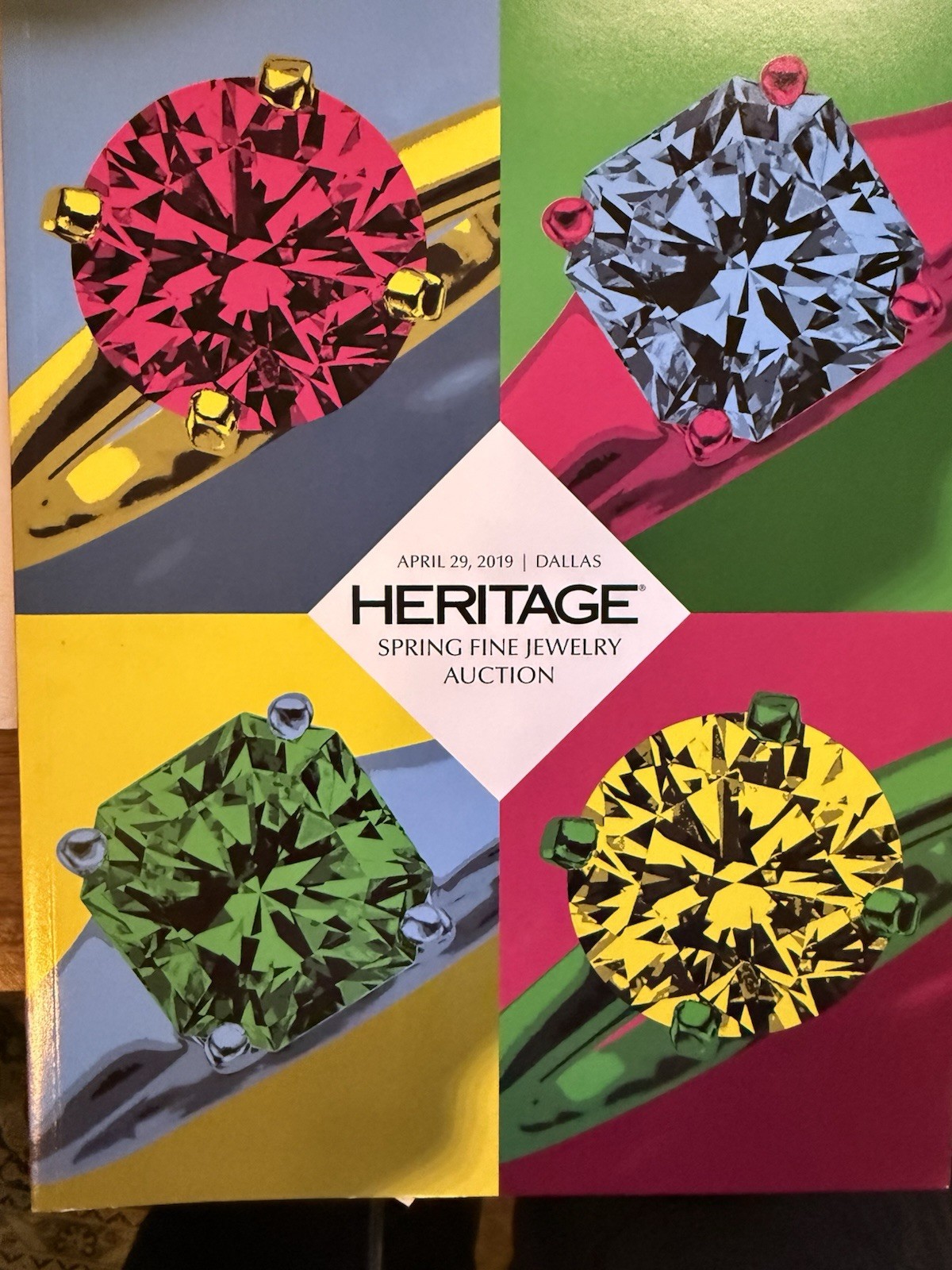 Heritage: Sprig 29, 2019 Spring Fine Jewelry Auction. 151 pages