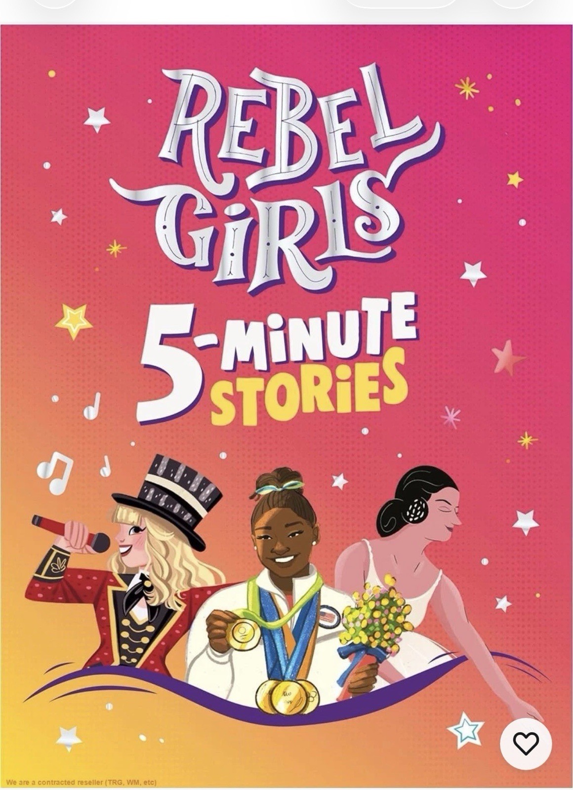 Rebel Girls 5-Minute Stories by Rebel Girls Hardcover For Bedtime