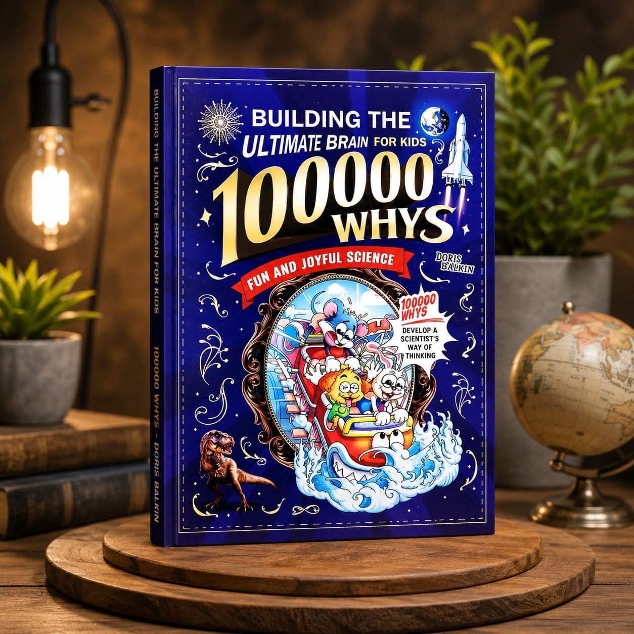 100000 Whys Kids Science Book English Version | STEM Learning Fun Cartoon