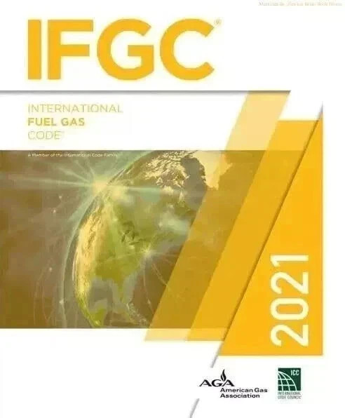 2021 IFGC international fuel gas code 2021 paper back Free Shipping