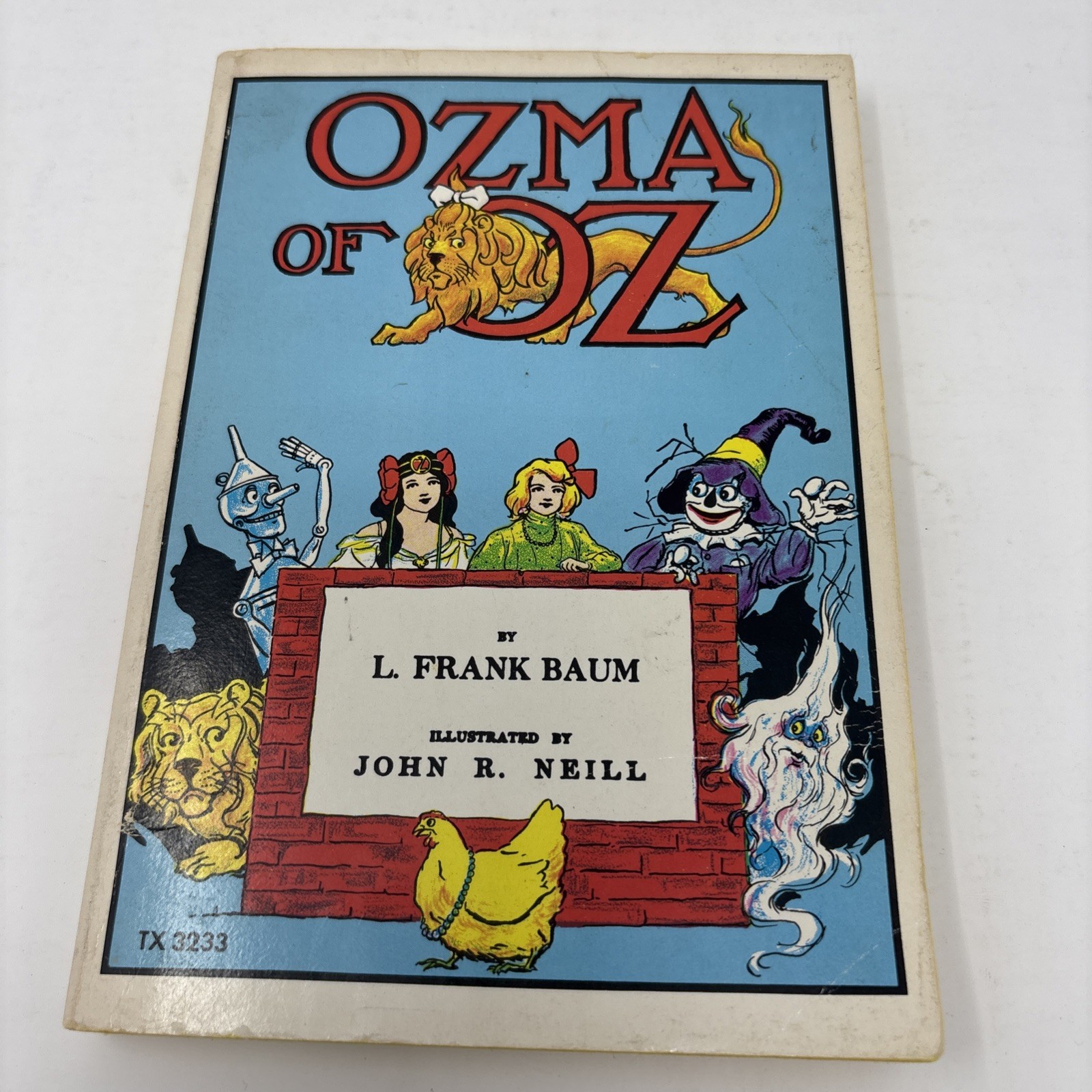 VINTAGE OZMA of OZ by L. Frank Baum illustrated by John R. Neill 1975 1st Print