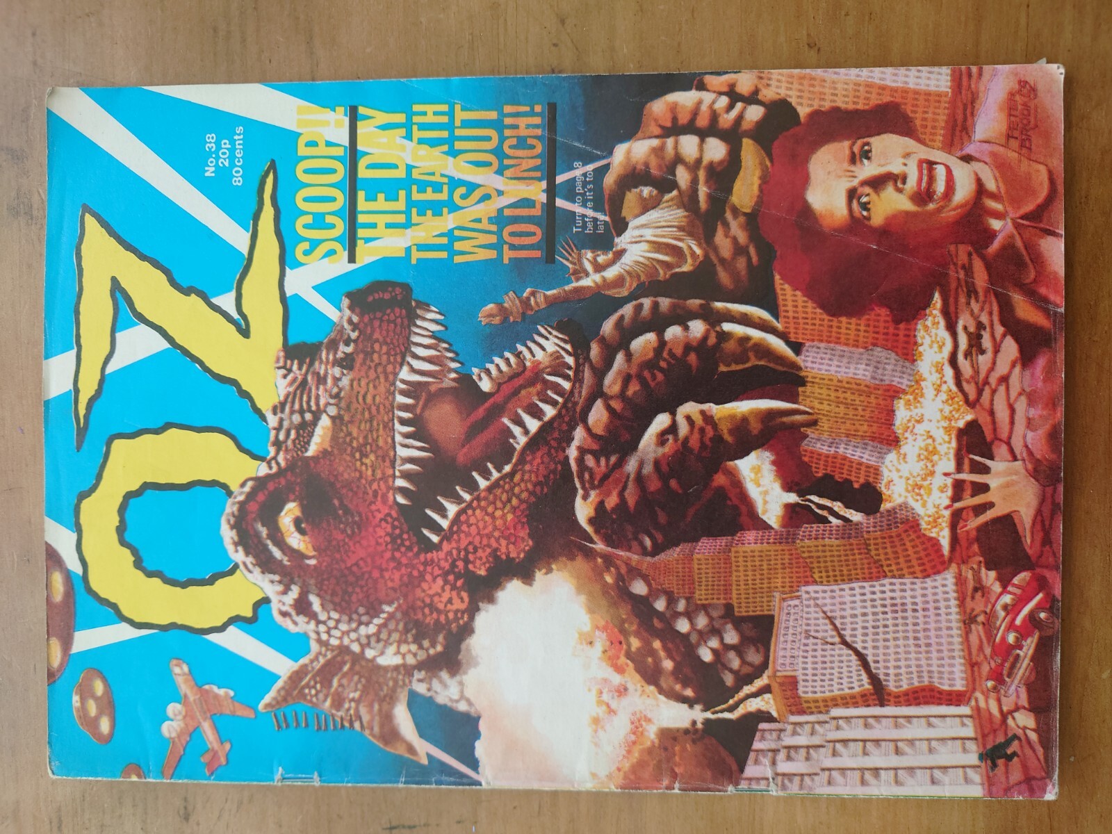 OZ MAGAZINE Issue 38 – The Day The Earth Was Out To Lunch Counterculture