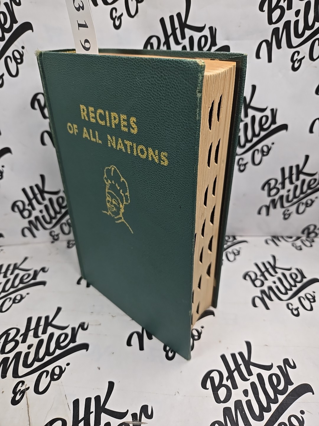 Recipes of All Nations Countess Morphy 1935 Vintage Cookbook Thumb Index Wise