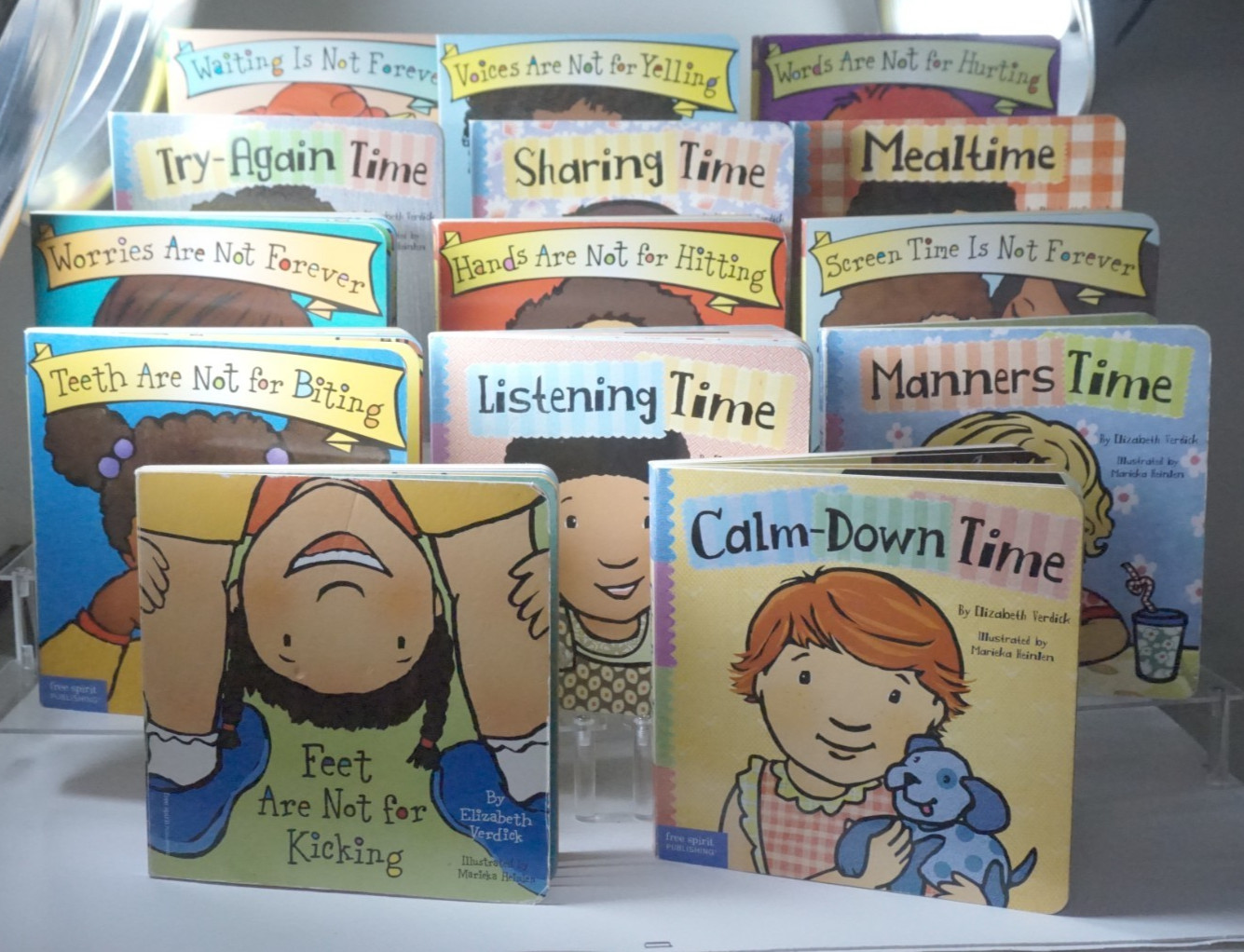 Lot Of 14 – BEST BEHAVIOR Toddler Board Books – E. Verdick & M. Agassi