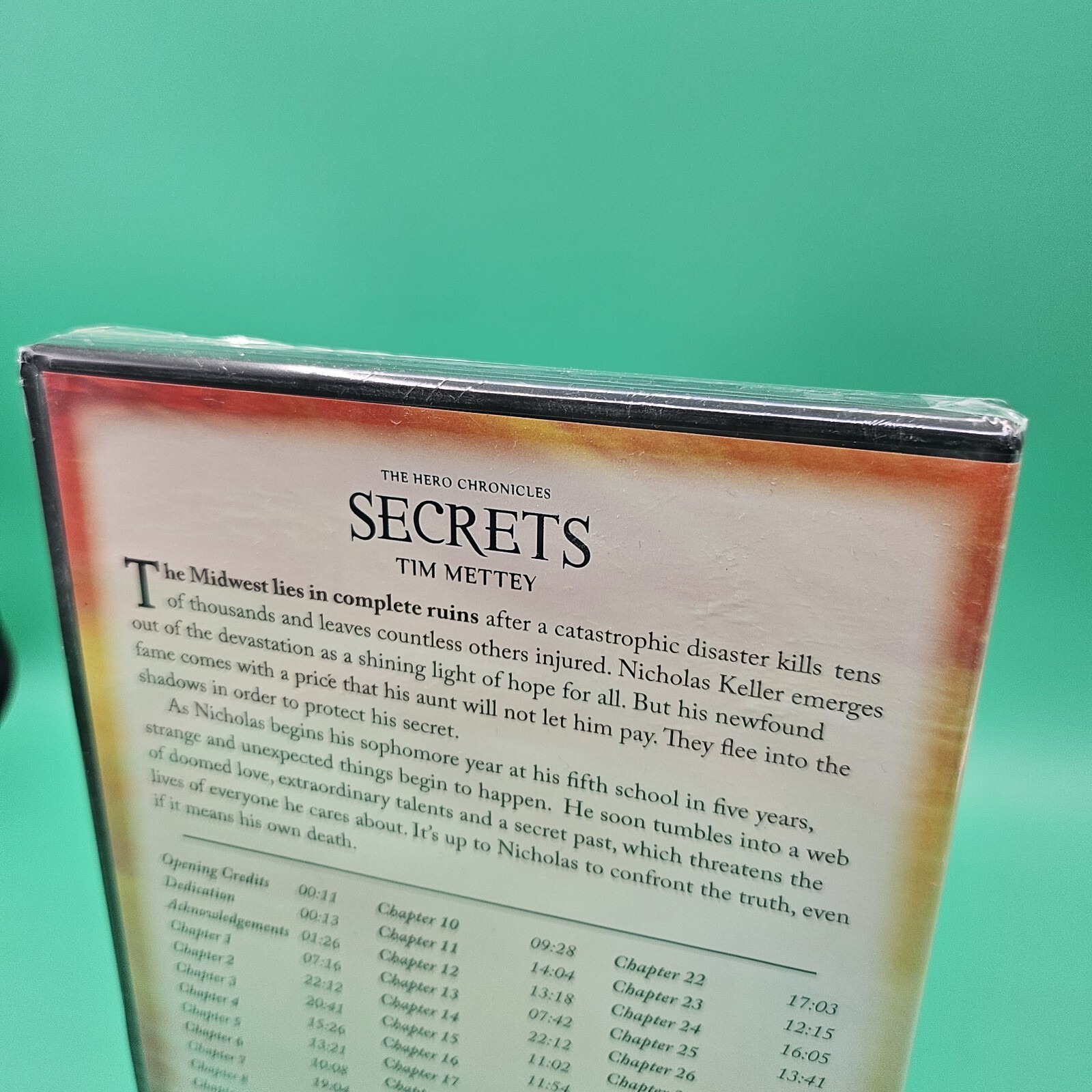 SECRETS: THE HERO CHRONICLES (VOLUME 1) By Tim Mettey NEW Audiobook CD SEALED