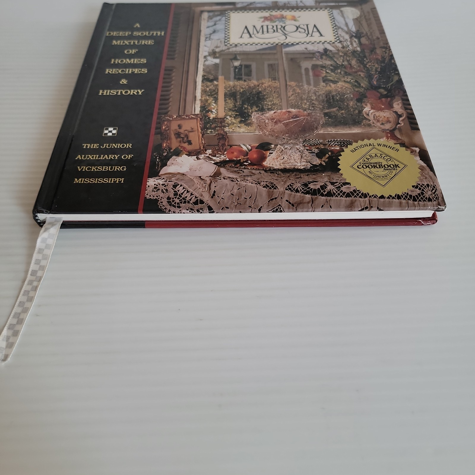 Ambrosia Deep South Mixture Homes Recipes History Vicksburg MS HC 1997 Cookbook