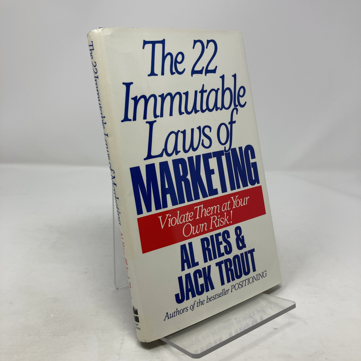 The 22 Immutable Laws of Marketing by Al Ries; Jack Trout HC First Edition Ver