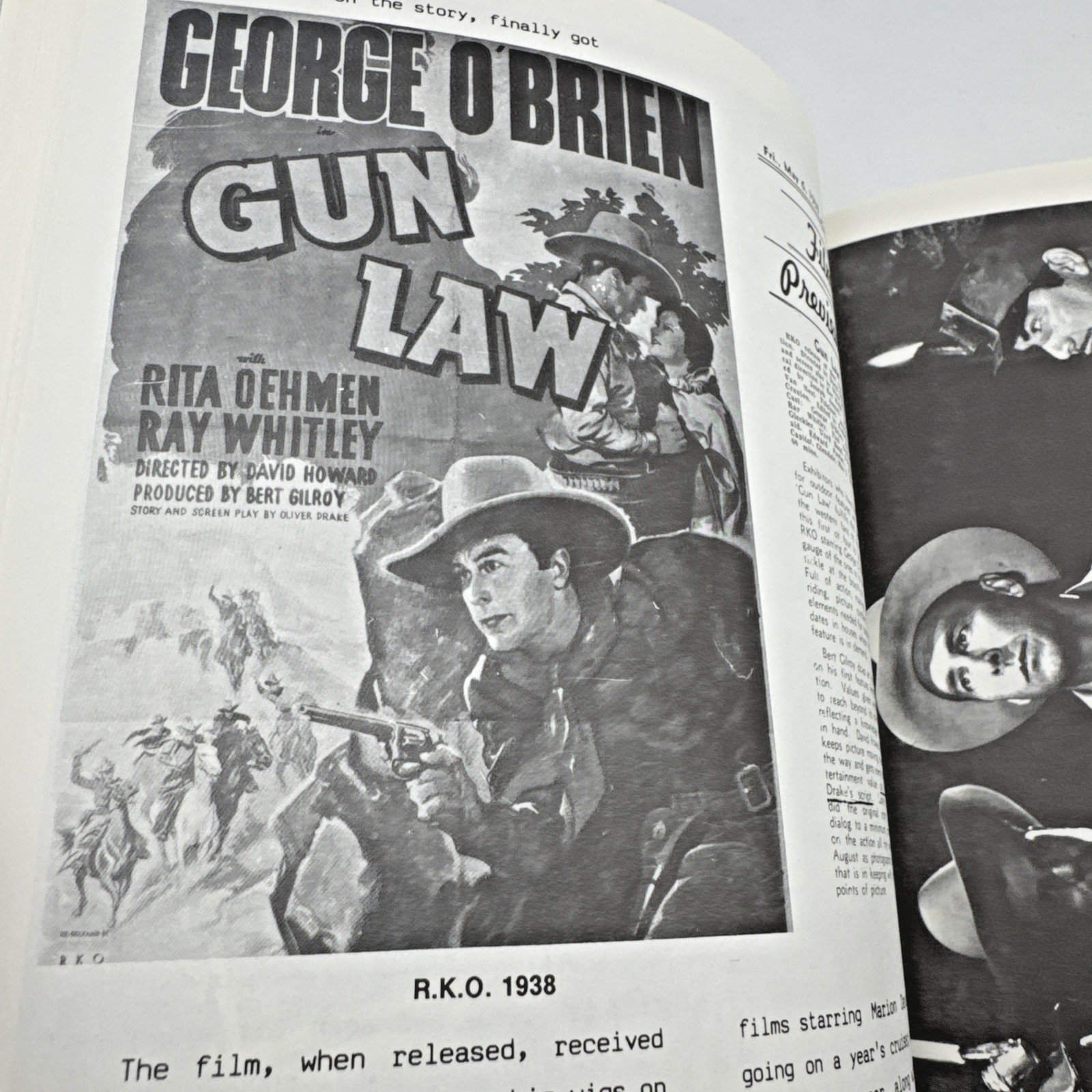 Written Produced Directed Oliver Drake 50 Years Hollywood Heroes B-Western Book