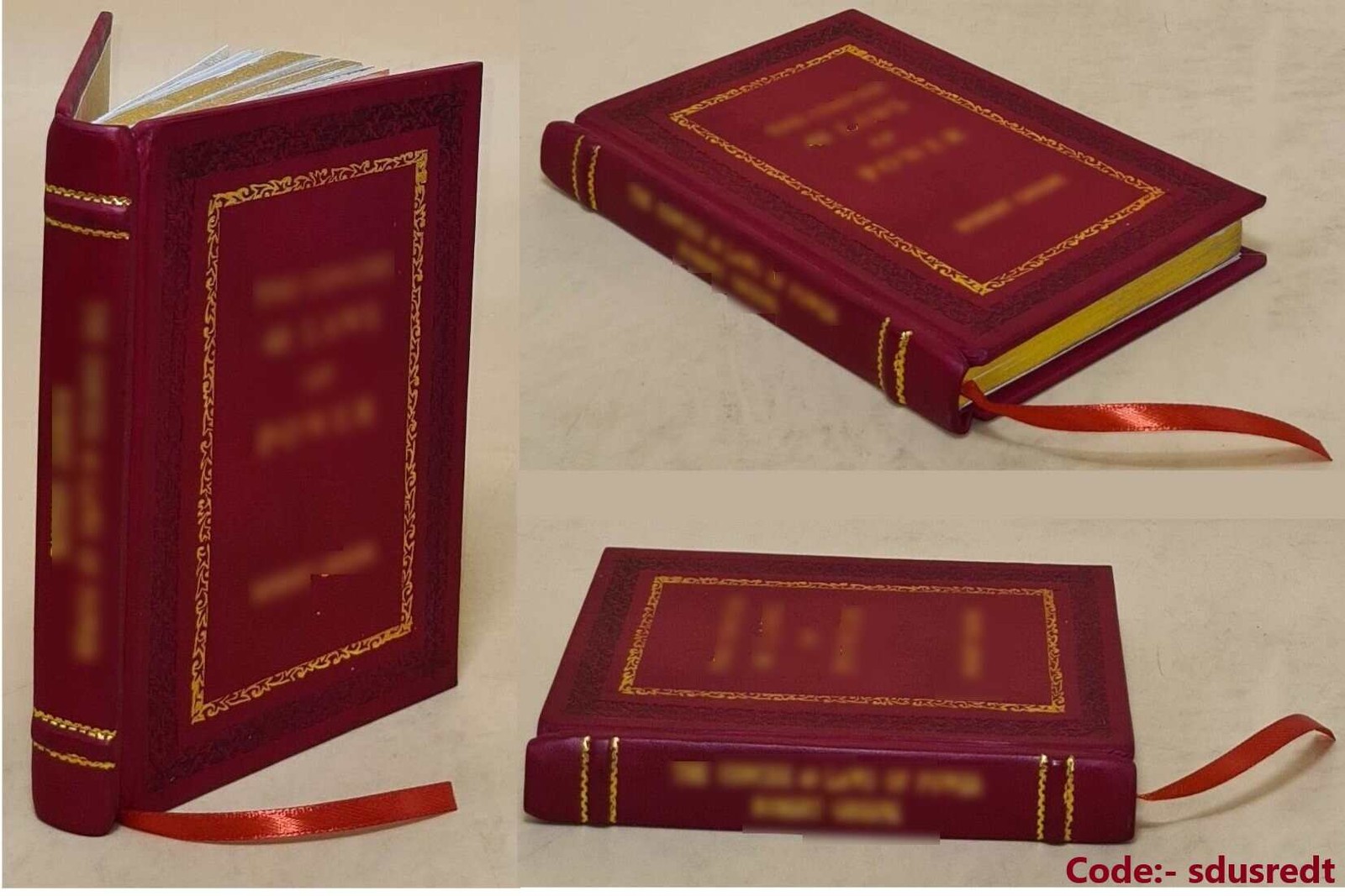 Learn to Do Pacts with the Devil and with other Demons. [Premium Leather Bound]